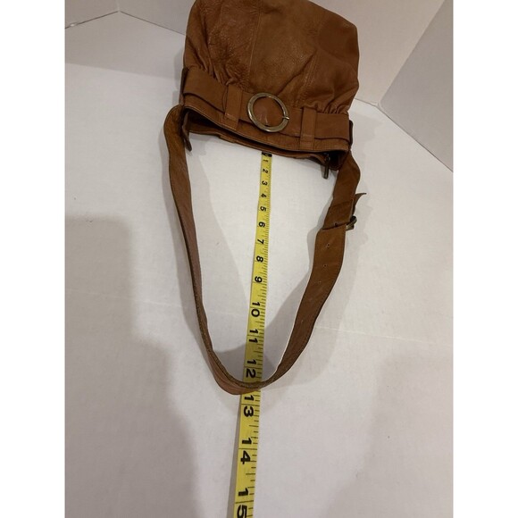 Vera Pelle Avorio Women’s Shoulder Bag Purse Brown Leather from Italy MRSP $150 - Picture 12 of 16